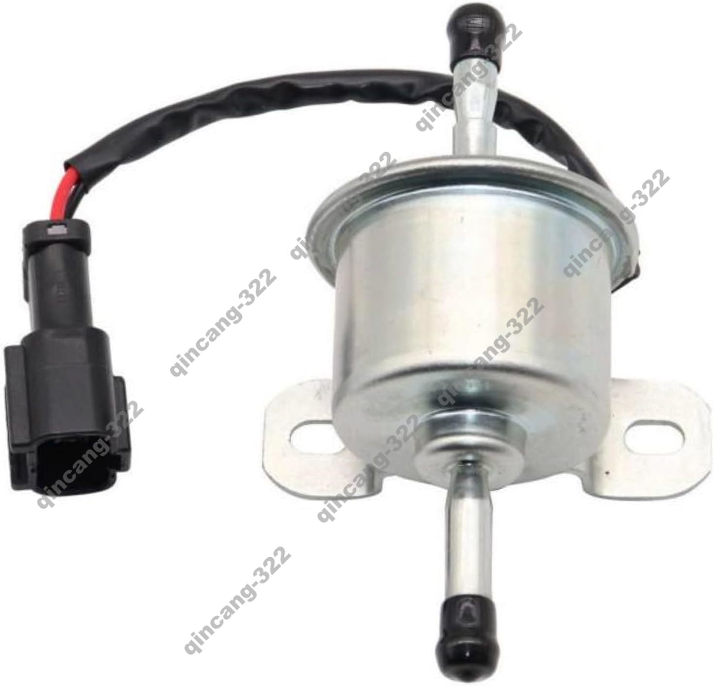 12V Fuel Pump AT318139 for Yanmar Engine 3TNV74F Excavator 17D 85G