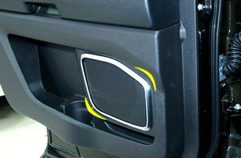 Fit for Ford Explorer 2011-2015 Chrome Silver Inner Door Horn Frame Cover Trim