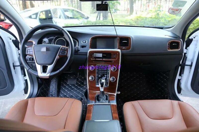 19-piece mahogany interior trim kit for Volvo S60 2014-2018