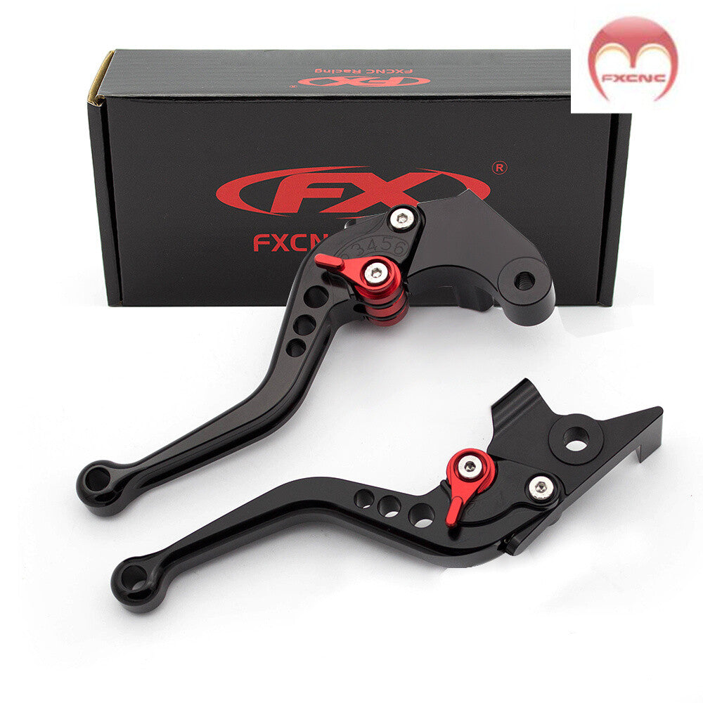Short CNC adjustable brake clutch lever suitable for Triumph Daytona 1000 (1991, 1992, 1993-)