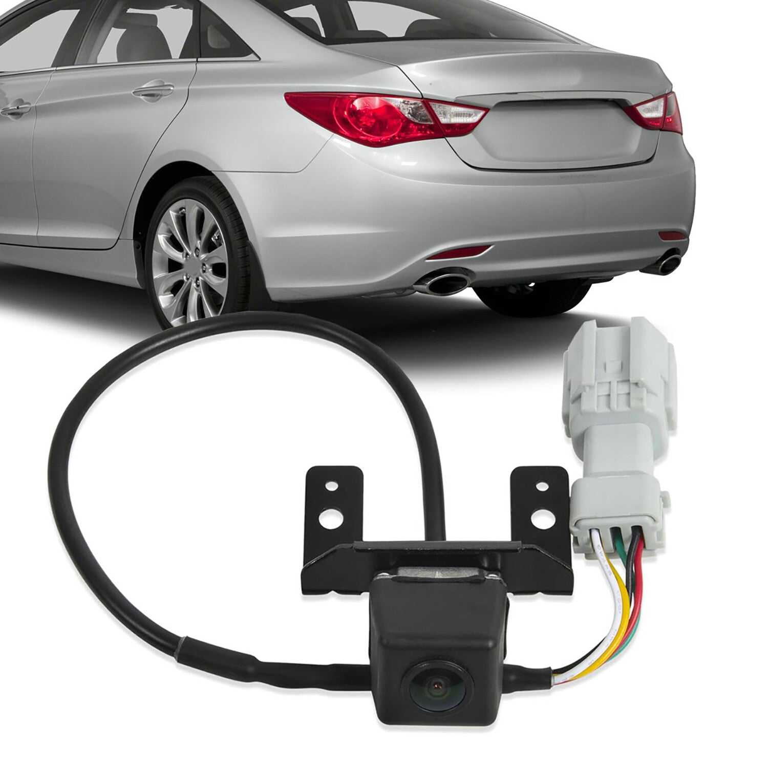 1pc Rear View Backup Camera Parking Aid for Hyundai Sonata 2011-2015 95760-3S102