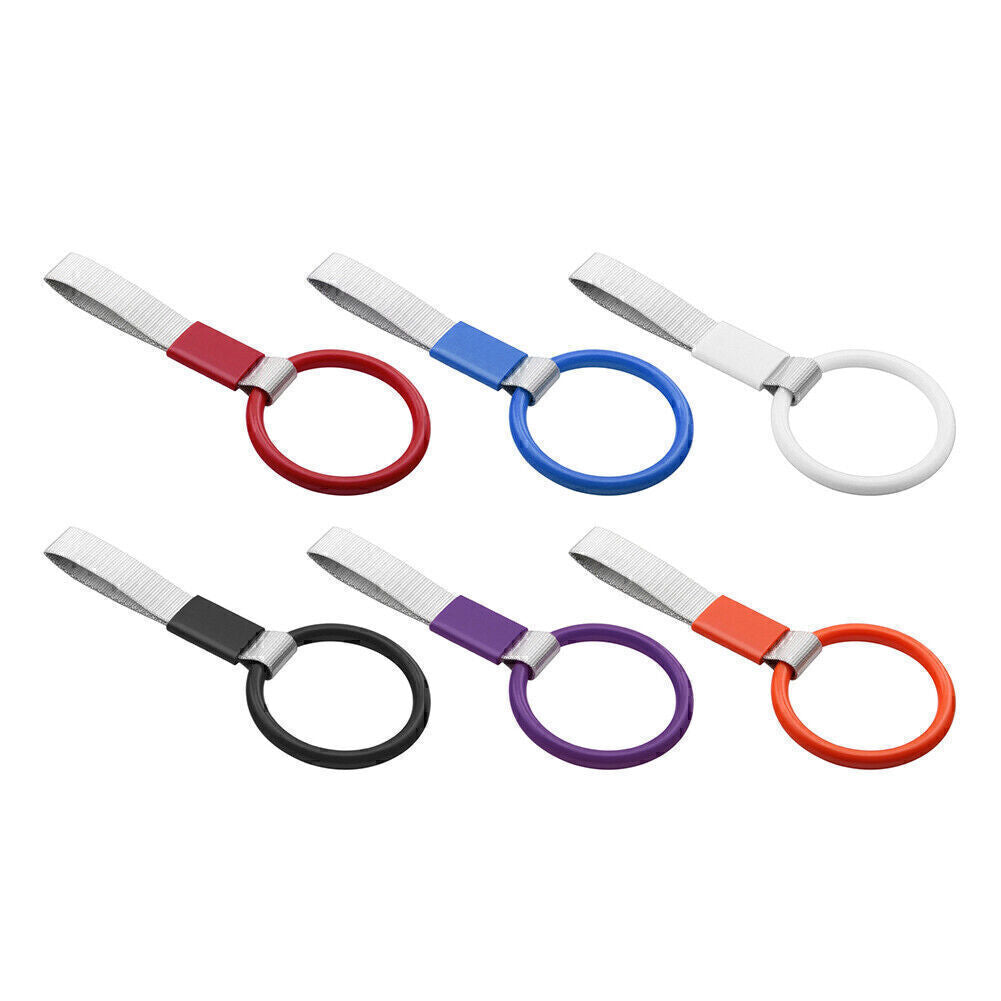 PVC Round JDM Tsurikawa Ring Train Bus Handle Hand Strap Drift Charm Tool