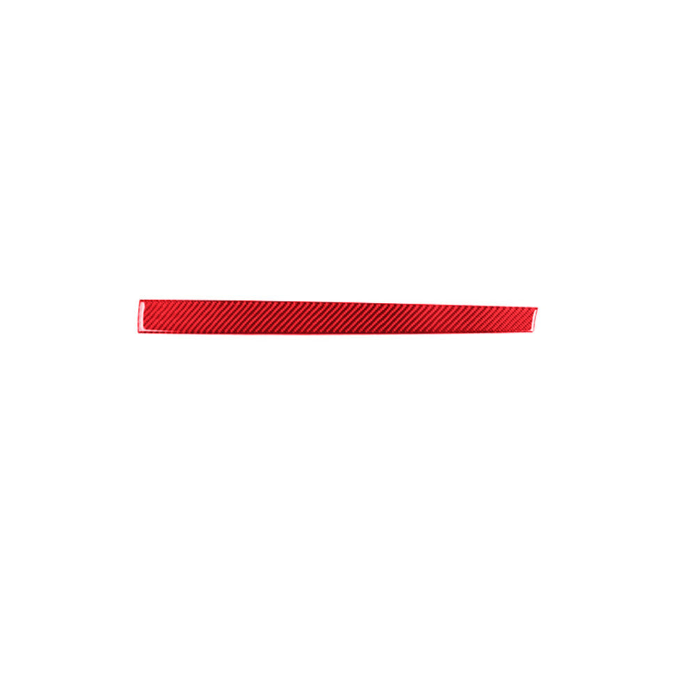 Red Dashboard Lower Trim Strip Cover Carbon Fiber for Chevrolet COBALT 2005-2010