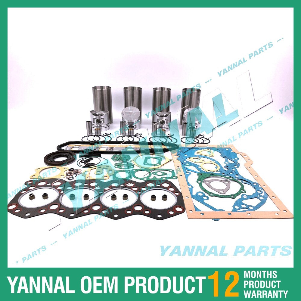 S4E2 94mm Overhaul and Rebuild Kit with Engine Gasket for Mitsubishi Engines