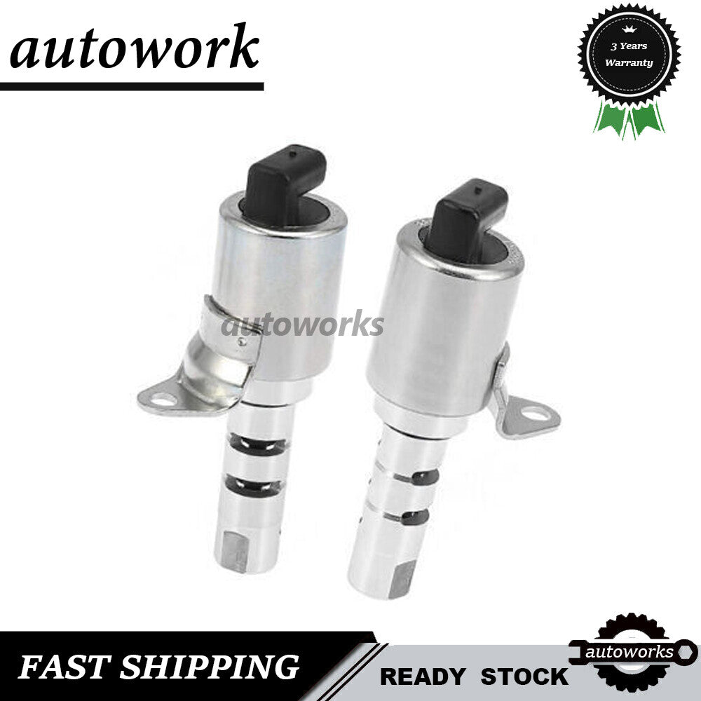 2PCS Variable Valve Timing VVT Solenoid Intake+Exhaust for Land Rover Discovery