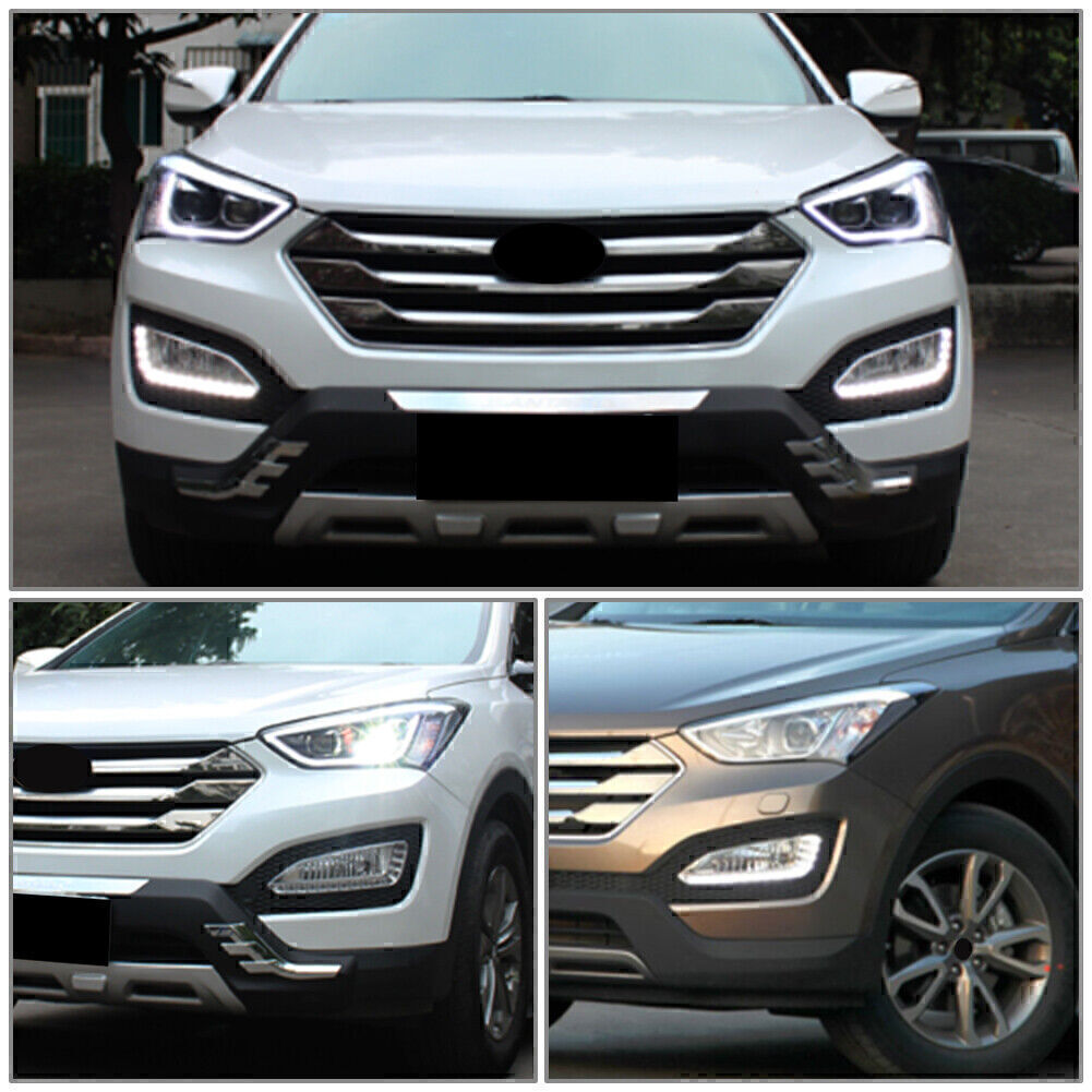 LED Daytime Running Lights DRL for Hyundai Santa Fe/IX45 2013-2015 2014