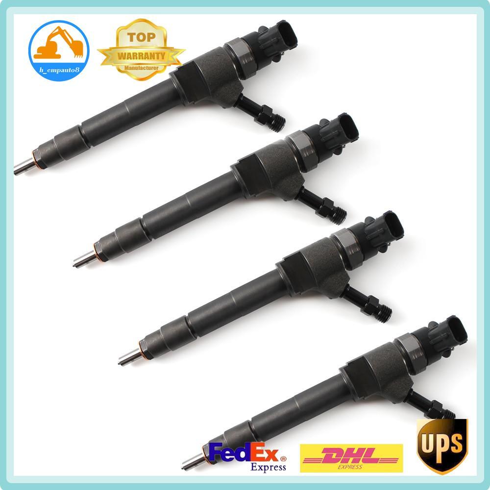 4X Injector for Ford Ranger for MAZDA BT-50 WLAA13H50 WLAA-13-H50 0445110250 Diesel/