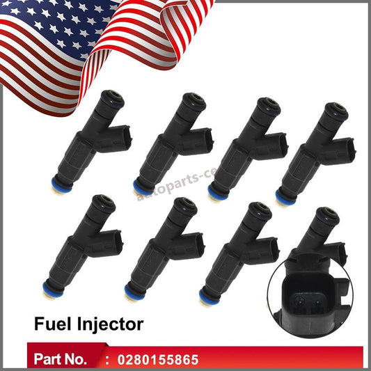 8PCS Fuel Injector for Lincoln for Navigator for Ford for Mustang 4.6L 5.4L V8 0280155865