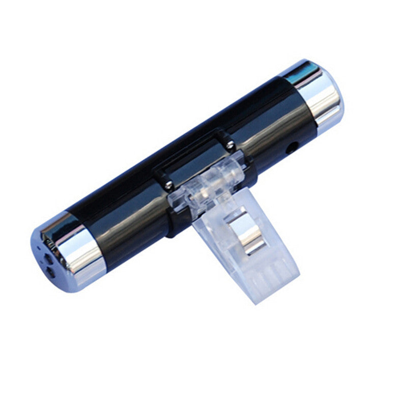 Car Air Conditioning Vent Clip Clock Thermometer Celsius Digital LED Backlight