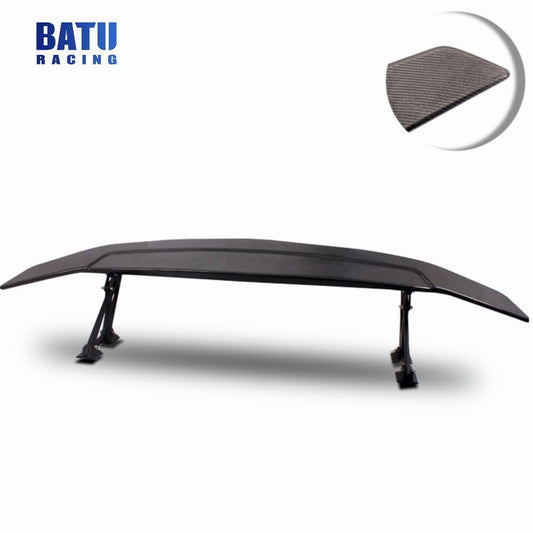 53 Real Carbon Fiber Spoilers Wings Universal Adjustable Rear Spoiler