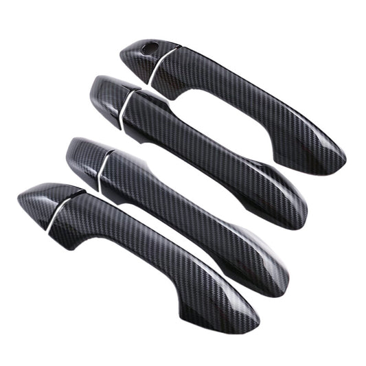 Carbon Fiber Style Door Handle Covers Fit for Kia Sportage 2016-2020