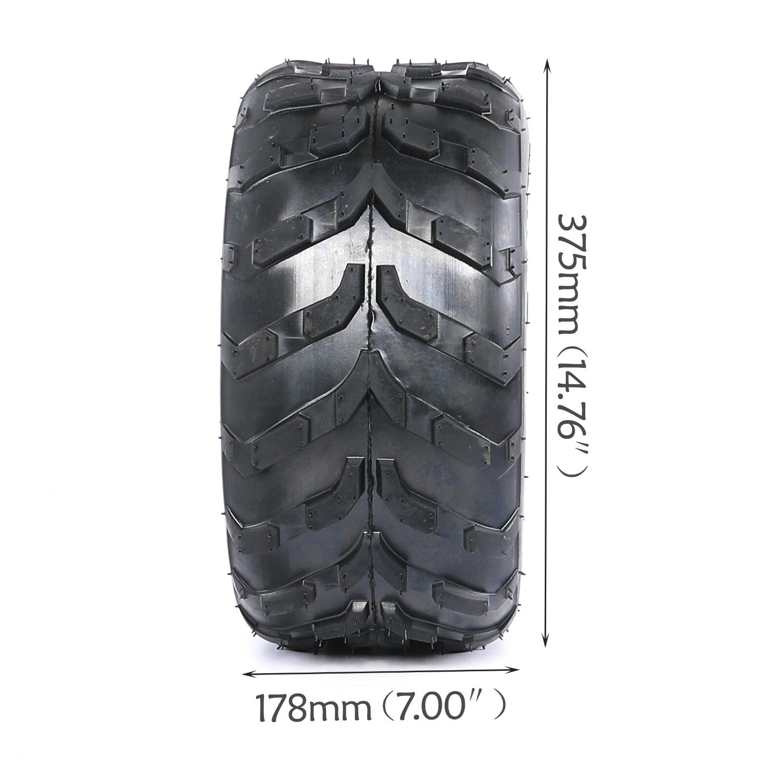 2-pack of 16x8.00-7 Taodao SunL all-terrain vehicle tires, 16x8-7, 16/8-7, 16x8x7 go-kart four-wheelers.