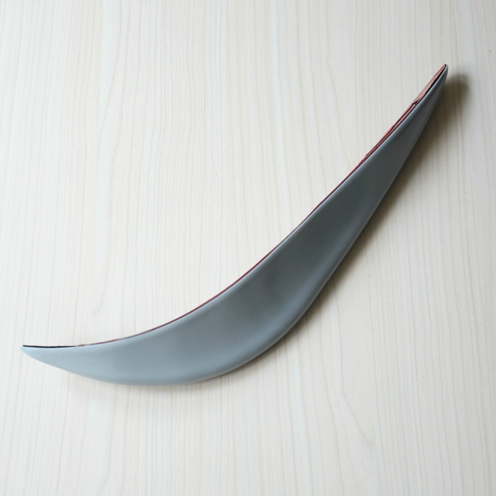 2x Car Front Back Bumper Anti-rub Cover Sticker Protector Guard Grey Streamline