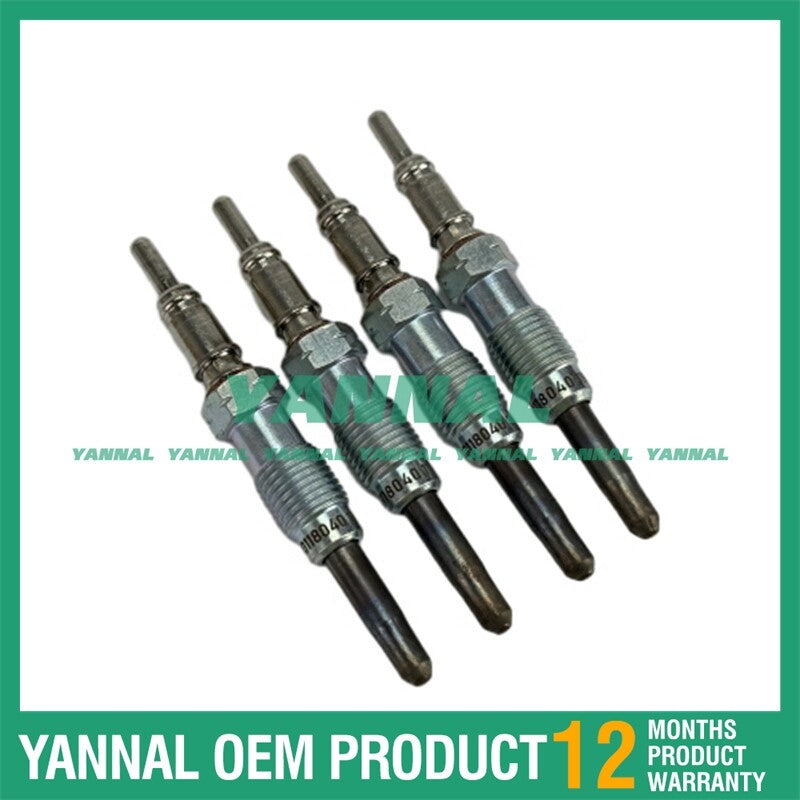Illuminated plug heater for Deutz 01180400 2011 1011 Lynx 863 873 864 (4-piece set)