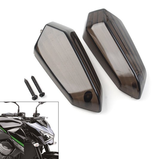 Blinker Blinkerglas vorne/hinten f¨¹r for Kawasaki Z250 Z750 650 1000 Smoke