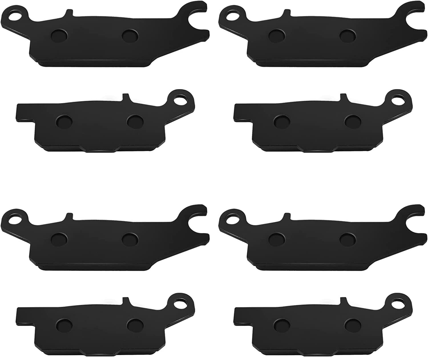 Front Rear Brake Pads for YAMAHA YFM550 YFM 550 Grizzly 550 2009 2010 2011 2012
