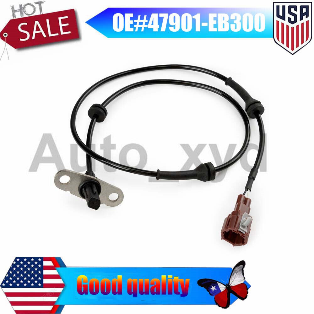 47901-EB300 Left Rear ABS Speed Sensor - new, Suitable for Nissan Navara (D40) 2004/10-UP
