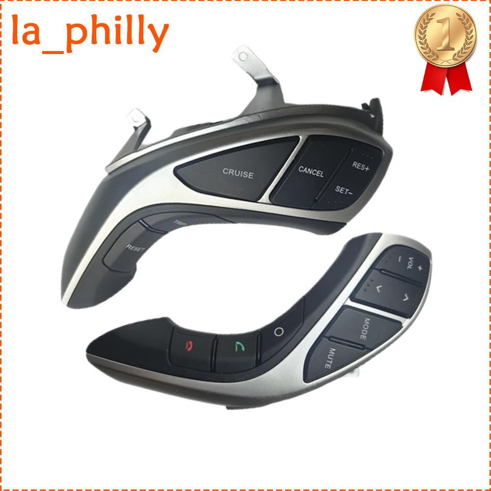 2X Left+Right Steering Wheel Cruise Control Switch for Hyundai for Elantra 2011-2015