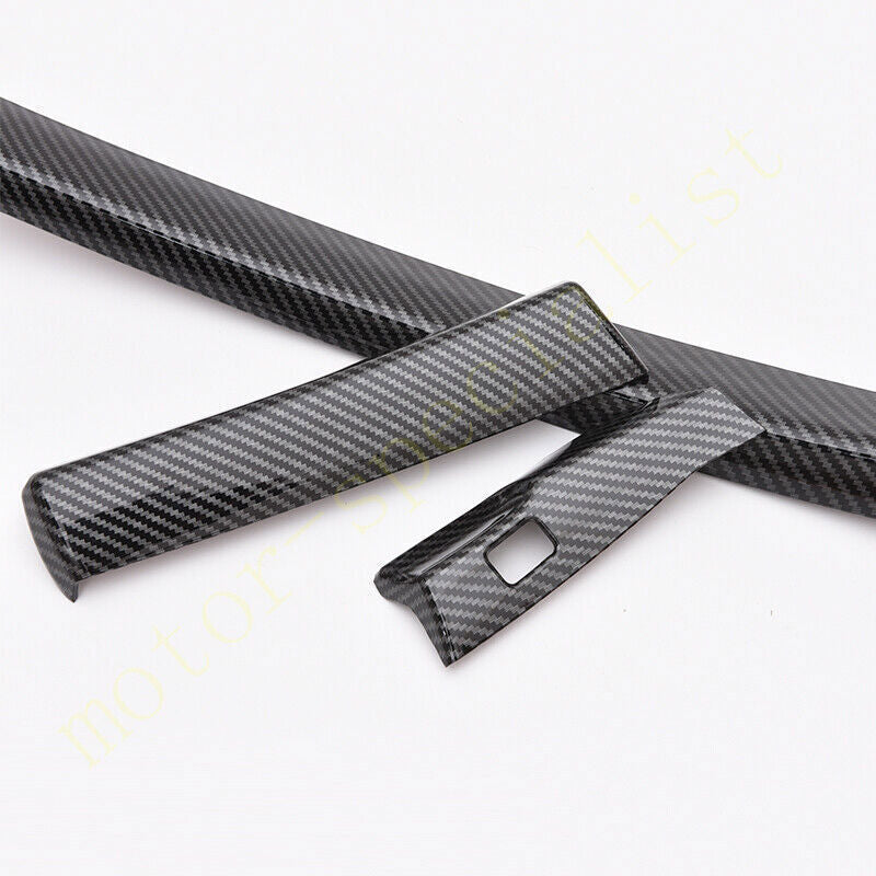 for Honda Accord 8th 2008-2012 Carbon Fiber Console Dashboard Stripe Cover Trim