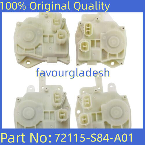 4 Sides Complete Set Power Door Lock Actuator Fit for Honda Accord for Civic Odyssey
