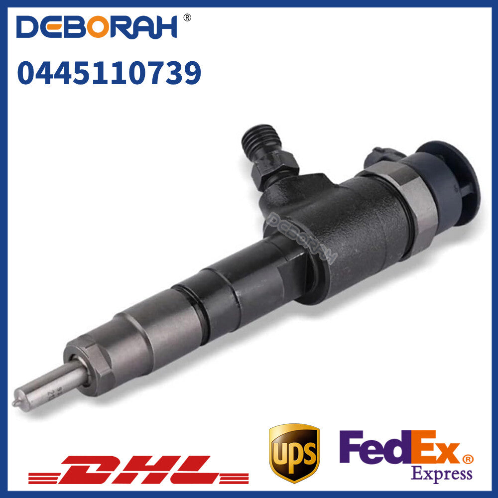 0445110739 Diesel Fuel Injector for Ford for Peugeot for Citroen for Fiat 1.6 TDCI HDI