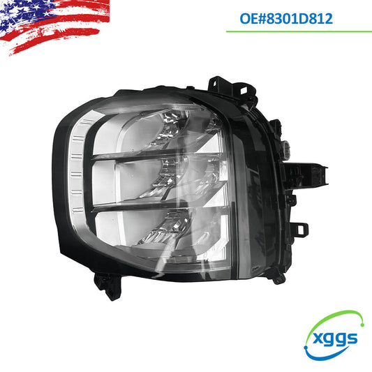 for Mitsubishi Outlander transparent lenses 2022 2023 right lamp assembly 8301D812