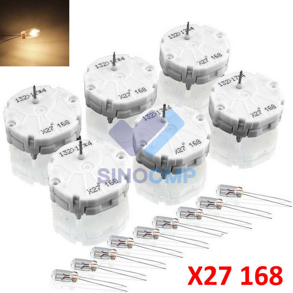 10 Kit Stepper Switec BULBS for BONUS  Gauge Cluster w/ 6PCS in