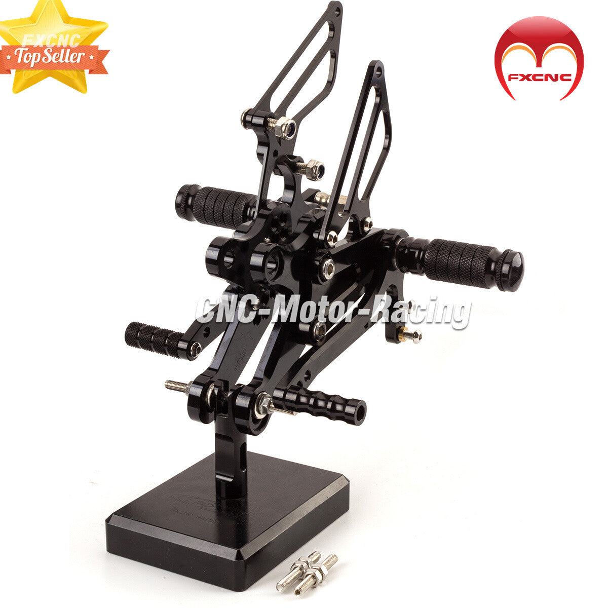 CNC gear footrest suitable for Honda CBR125, CBR150, CBR150R (2004-2008, 2009, 2010-).