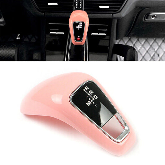 Innere Ausr¨¹stung Schaltknauf Abdeckung Trim f¨¹r for Porsche for Cayenne 2018-2021 ROSA