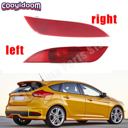 One pair of LED rear bumper fog lights for Ford Focus hatchback 2015-2018