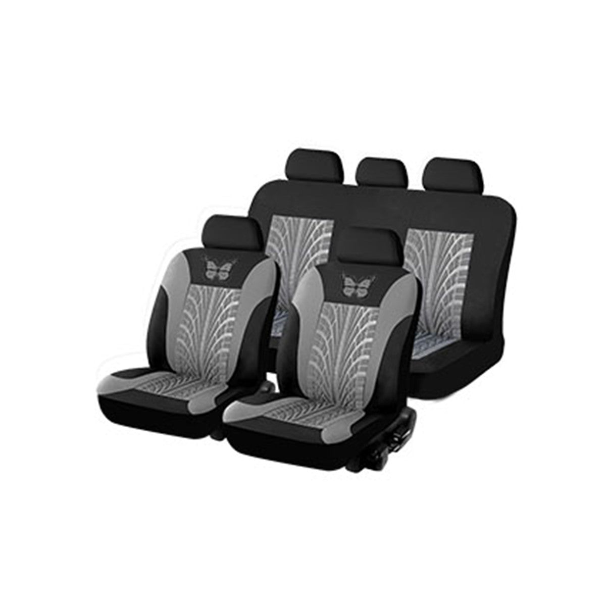 fit for honda for CIVIC Accord for Seat Cover Full Set 5- for Seat Front Rear Protectors 9pcs