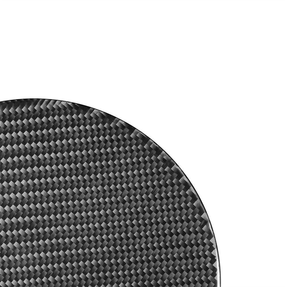 Carbon Fiber Fuel Tank Cap Decorative Cover Trim for Toyota Tundra 2014-2018