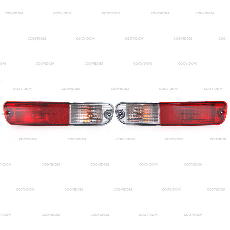 Pair Rear Reflector Signal Lamp For 2003-2006 for Mitsubishi Pajero Montero V73 V75