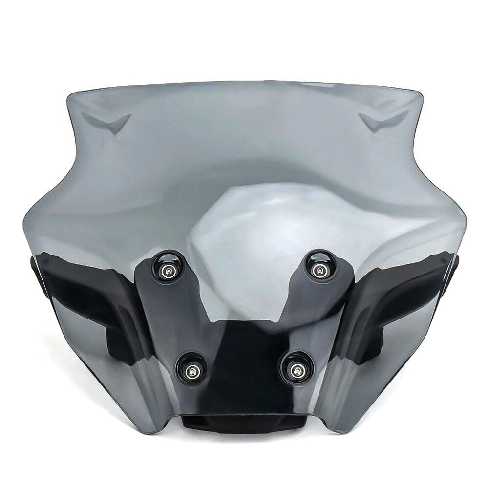Grey Wind Deflector Windshield Bracket Windscreen for Yamaha MT-09 MT09 2024