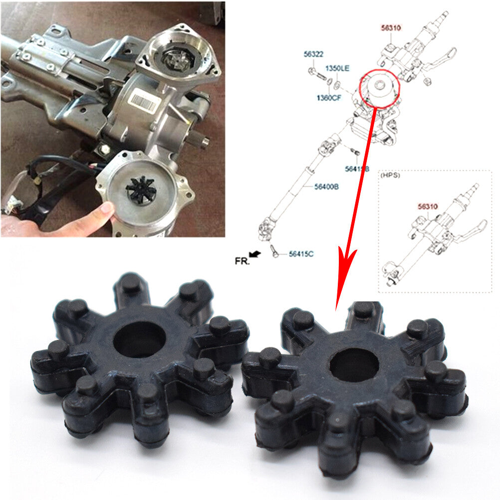 for Hyundai 2011-2014 for Elantra for Kia Optima Soul 2 Steering Column Flexible Coupler