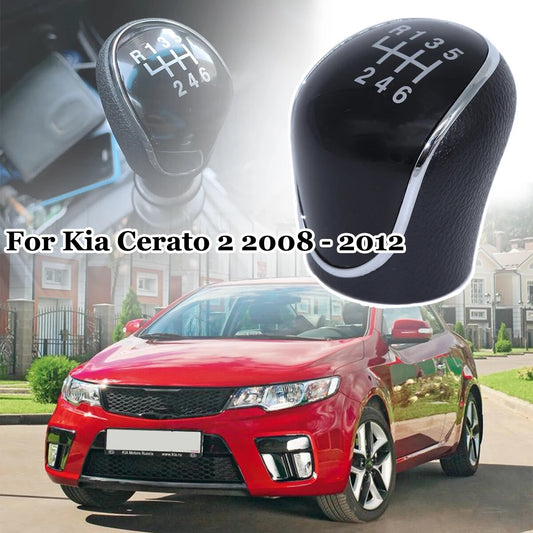 6SP+R Gear Shift Knob for Kia Forte M10 GearStick Lever Shifter Handball 10 - 13