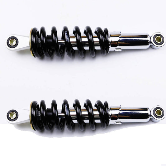 2 x 280mm 11-inch motorcycle rear shock absorber suspension for dirt pits, bicycles, and all-terrain vehicles weighing 800 lbs.