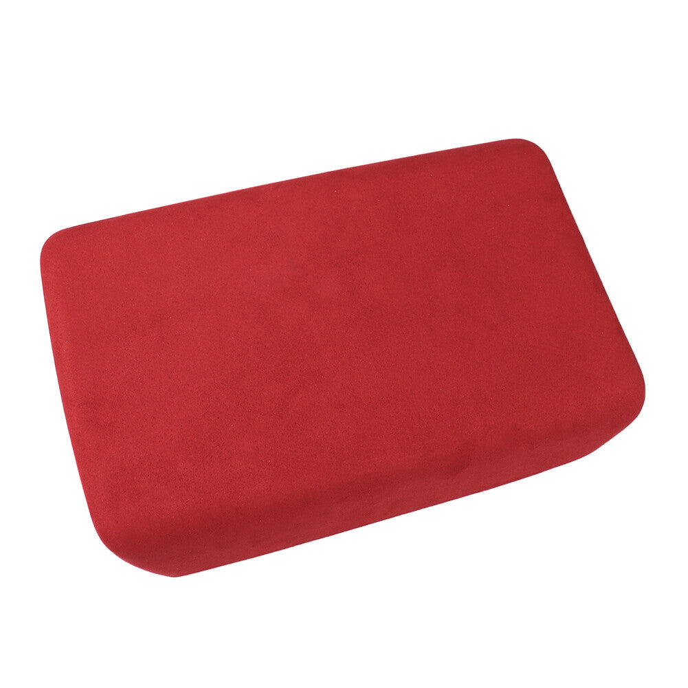 for Tesla Model 3 2017-22 RED Central Console Armrest Box Protective Suede Cover