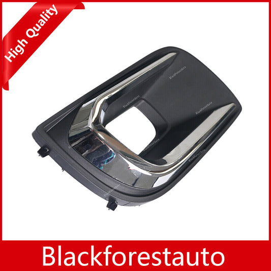 Front Bumper Fog Light Bezel Cover w/Chrome Trim Right For 18-21 for Toyota Sequoia