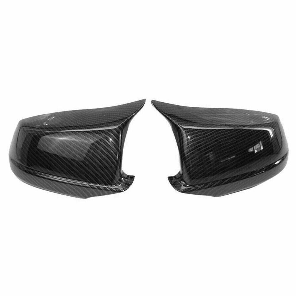 Rear View Mirror Cap Cover Carbon Fiber for BMW 5 Series F10 F11 2010-13 M Style