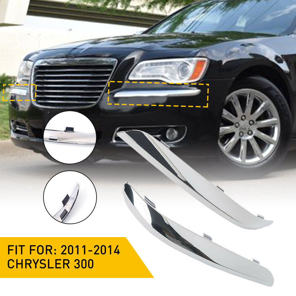 Gate Triangle 300 2011-2014 Edition CHROME TRIM LH RH - Generation 2