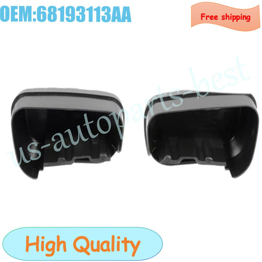 New Crew Cab Tubular Side Step End Caps For 2013-2018 for Dodge for Ram 150 New
