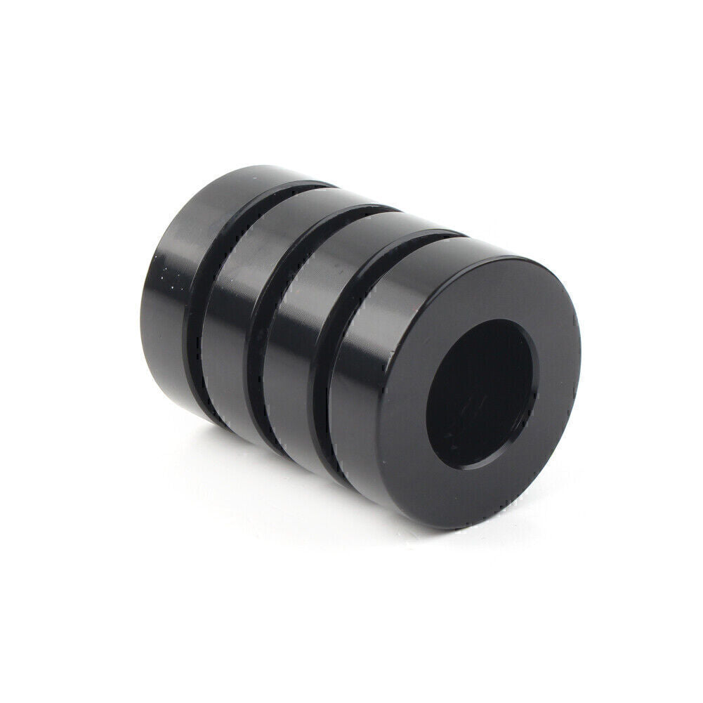 Heel Shift Shifter Lever Eliminator Shaft Caps Cover Fit for Harley Touring Black