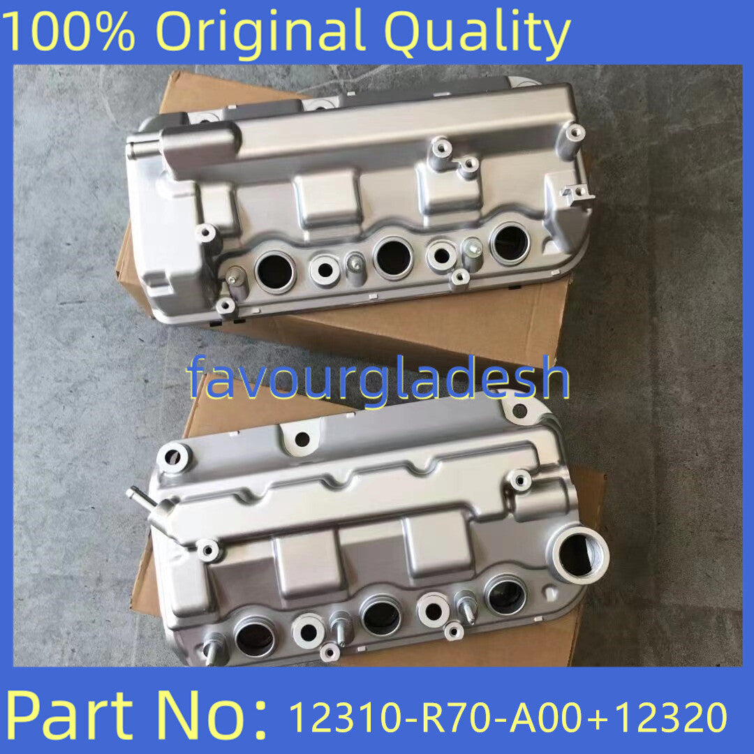 Front+Rear Engine Valve Covers for HONDA PILOT 3.5L 2012-2015 12310-R70-A00