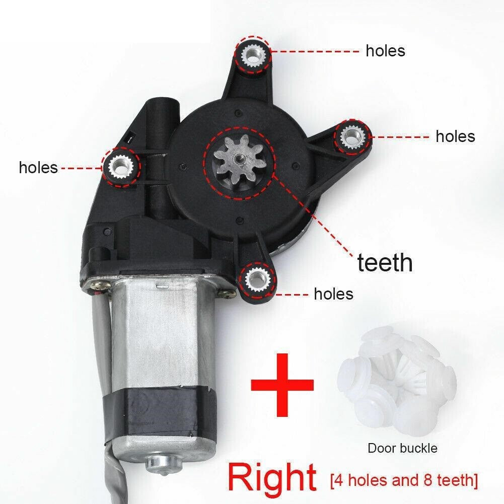 2PC 12V Right Left Power Window Lifter Regulator Motor for Honda Insight for Civic