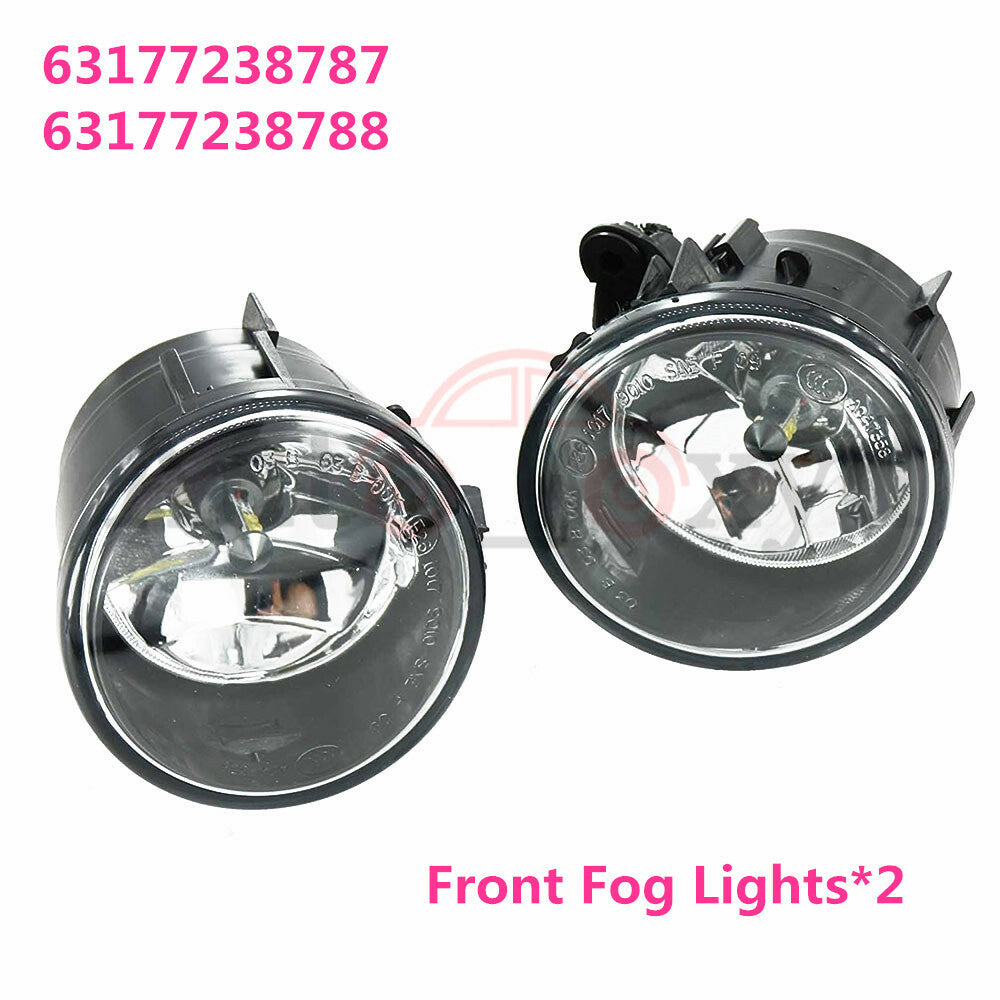 1. Dual left front fog lights applicable to for BMW X3 F25 2011-2017 12 13 14 15 16