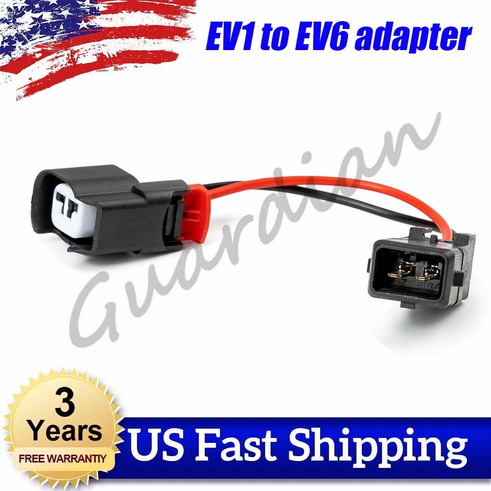 Fuel Injector Connector New Adapter EV1 to EV6/EV14 USCAR LS1 LS2 LS3 LSX LT1