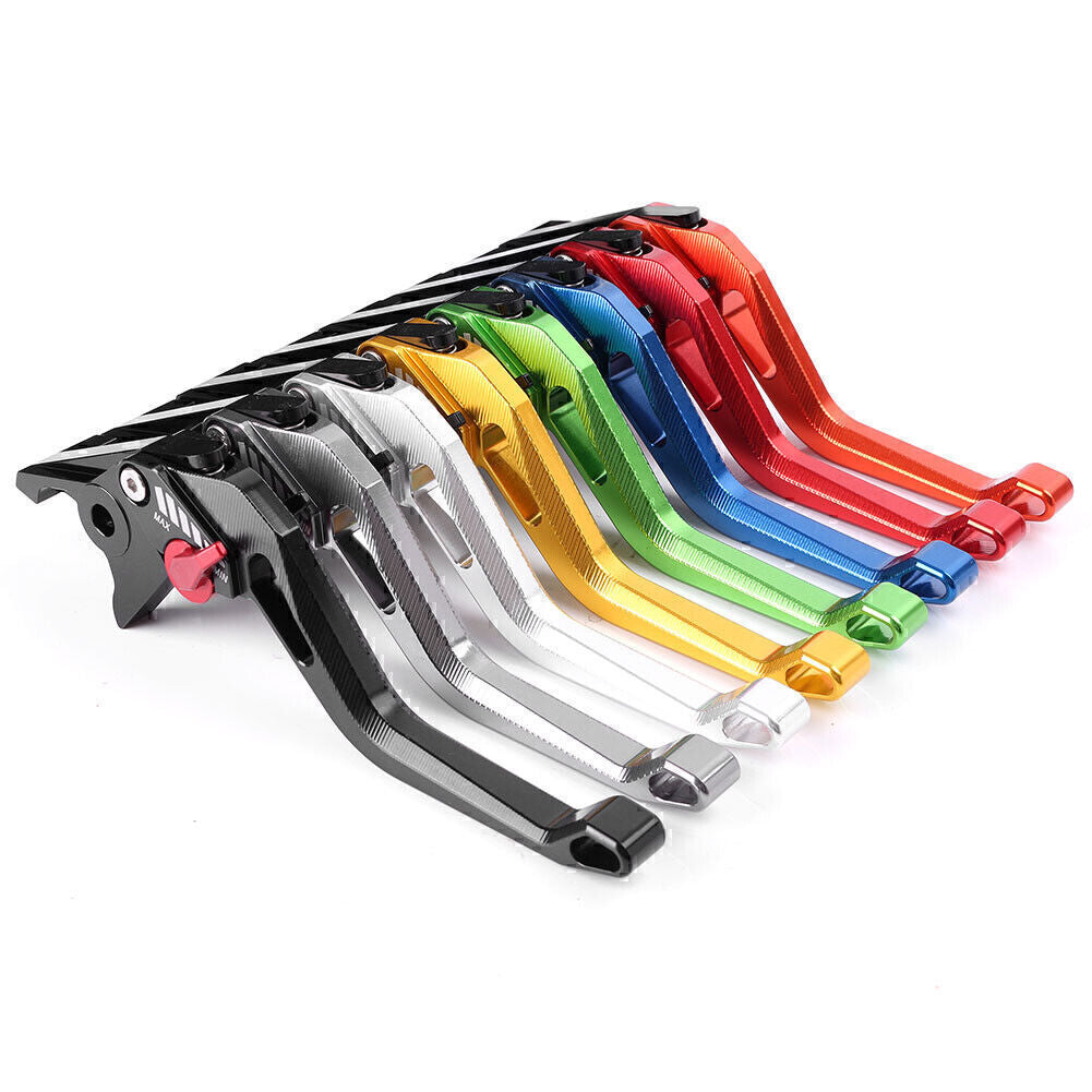 5D Hollow Short Brake Clutch Levers for KAWASAKI ZZR600 1990-2004 ZX-6 1990-1999