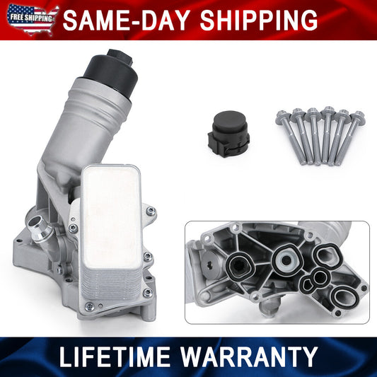 Aluminum Oil Cooler Filter Housing for BMW 340i 440i 540i 740i xDrive 3.0L B58
