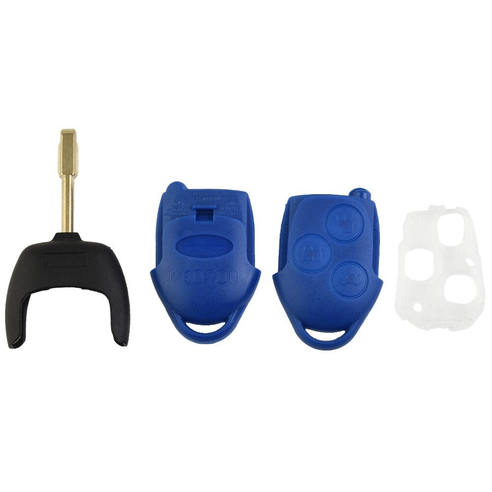 Key Fob Case 3 Button Remote Cover for Ford Fit For Transit MK7 06-14 Series